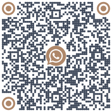 QR code for contacting us via WhatsApp